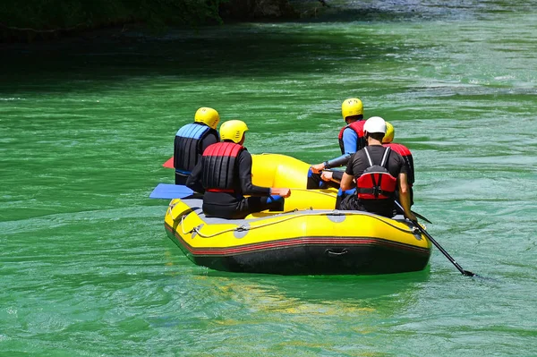 Rafting on the river — Stock Photo, Image