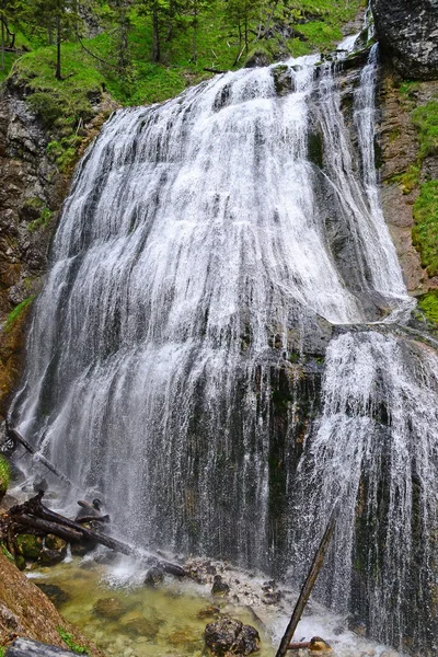 Waterfall at Wasserlochklamm, Austria — Stock Photo, Image