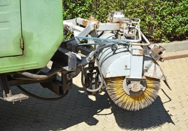 Fırça sokak temiz araç