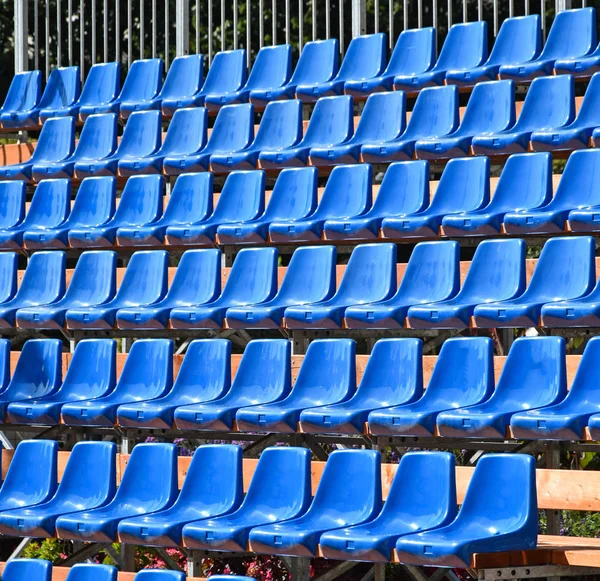 Bleachers do estádio — Fotografia de Stock