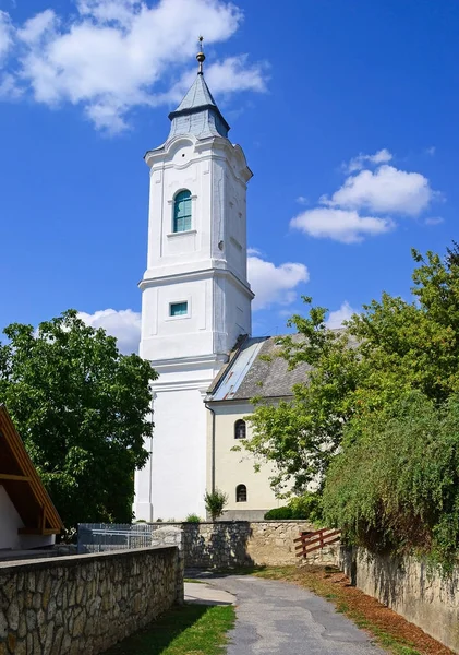 Staré kostelem vesnice Tarcal, Maďarsko — Stock fotografie