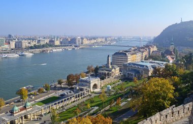 Macaristan 'ın Budapeşte şehri manzarası