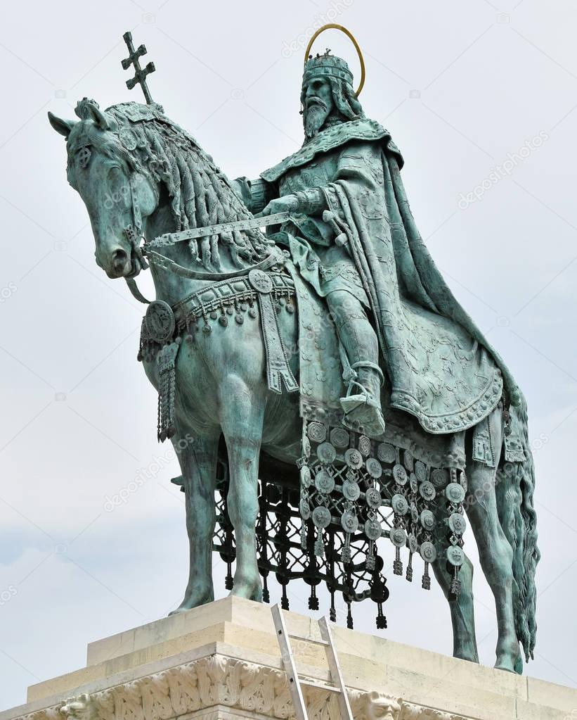 Staute of King Saint Stephen, Budapest, Hungary