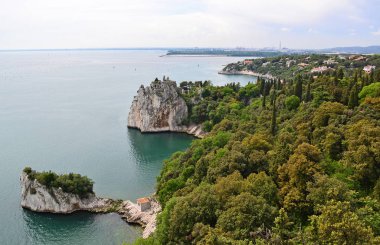Kıyı şeridi Trieste, İtalya