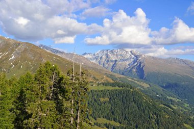 Pasterze buzul Grosslockner dağ Avusturya yanındaki