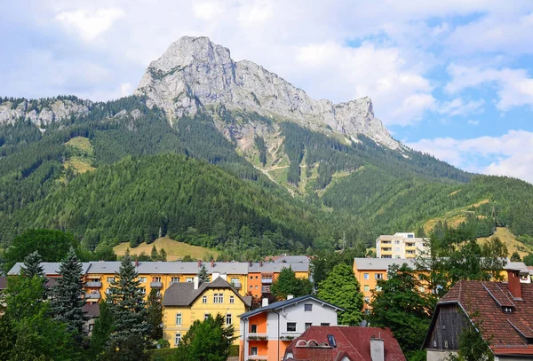 Vista da cidade de Kainach, Áustria — Fotografia de Stock