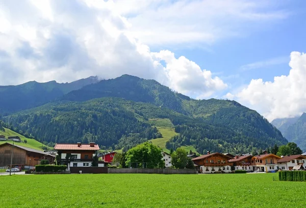 View of Kaprun city in Austria — Stock Photo, Image