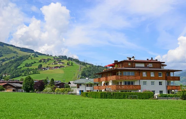 Vista de la ciudad de Kaprun en Austria —  Fotos de Stock