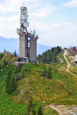 Romanya'da Karpatlar görünümünü