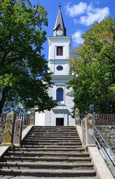 Antigua iglesia en Transilvania, Rumania —  Fotos de Stock