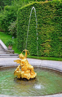 Almanya 'da Ettal Linderhof