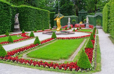 Almanya 'da Ettal Linderhof