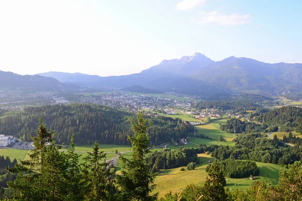 View of Ehrenberg Highline mountain, Austria — Stock Photo, Image