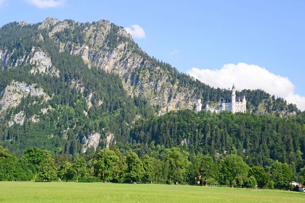 View of Neuschwanstein castle in Germany, Europe — Stock Photo, Image