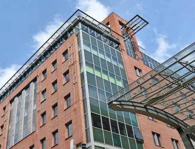 Modern ofis binası Budapest city, Macaristan