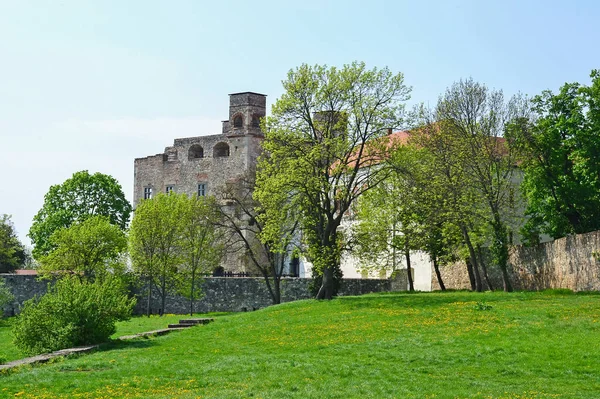 Forteresse de Sarospatak ville en Hongrie — Photo