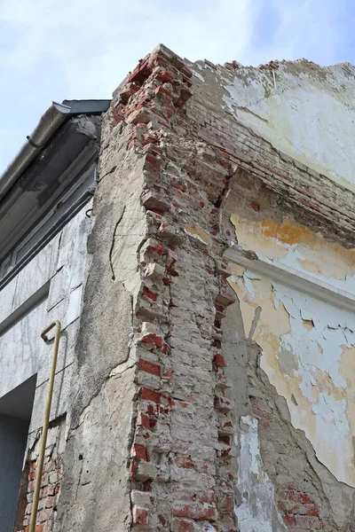 Demolición Edificio Antiguo — Foto de Stock