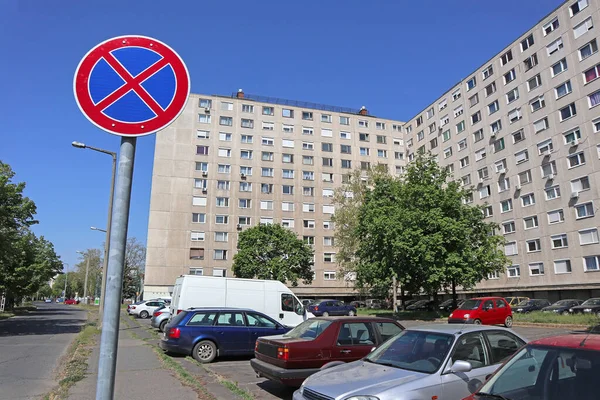 Old apartment buildings in the city — Stock Image Old Apartment Buildings City Royalty Free Stock Images