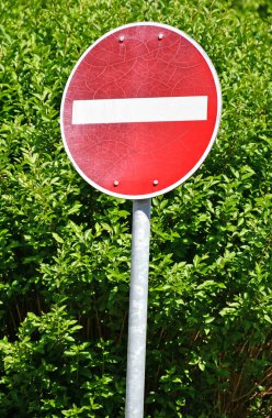 Yol işaretini girmeyin
