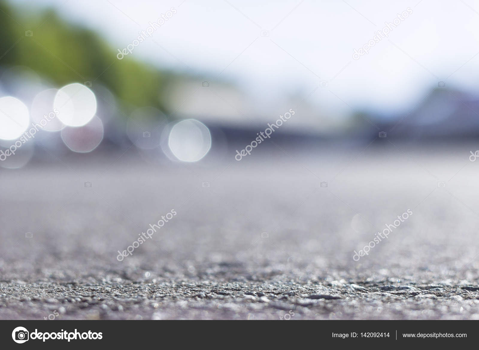 道路地面水平 场散景深度 图库照片 C Dececim