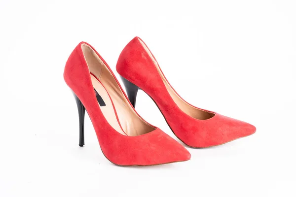 Red heels or stiletto isolated