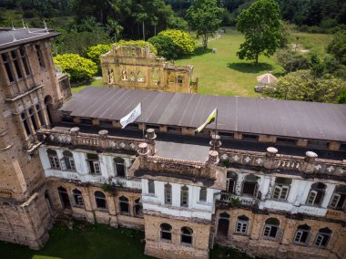 Kellie 'nin Kalesi' nin havadan görünüşü, Batu Gajah, Perak