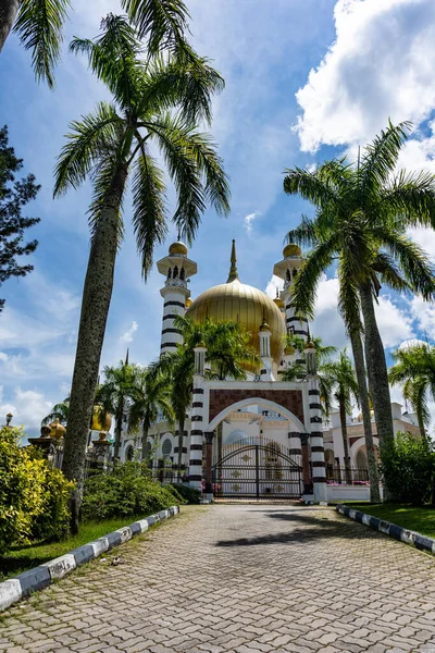 Vista Panorâmica Masjid Ubudiah Kuala Kangsar Perak — Fotografia de Stock