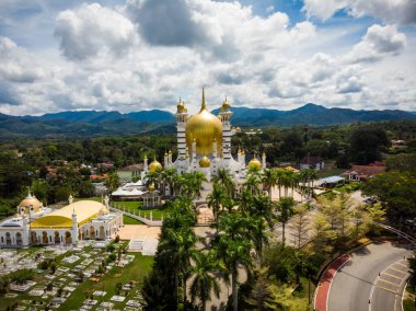Mescid Ubudiah, Kuala Kangsar, Perak 'ın hava manzarası