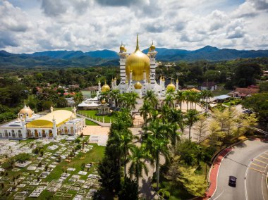 Mescid Ubudiah, Kuala Kangsar, Perak 'ın hava manzarası