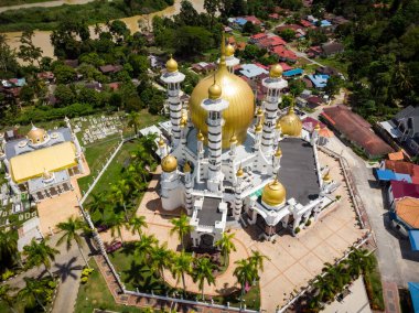 Mescid Ubudiah, Kuala Kangsar, Perak 'ın hava manzarası