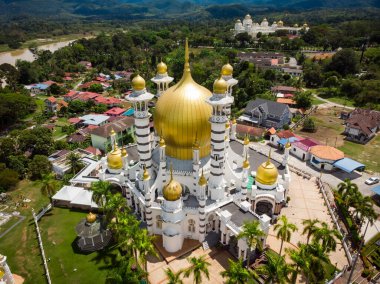 Mescid Ubudiah, Kuala Kangsar, Perak 'ın hava manzarası