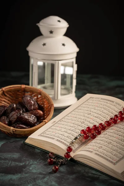 Concepto Islámico Sagrado Corán Tasbih Rosario Dar — Foto de Stock