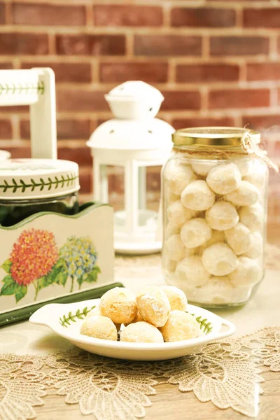 Makmur Est Kuih Malais Traditionnel Fabriqué Partir Beurre Ghee Farine — Photo