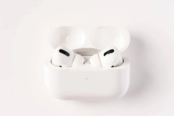 Nuevo Airpods Pro Cuenta Con Cancelación Activa Ruido Ajuste Personalizable — Foto de Stock