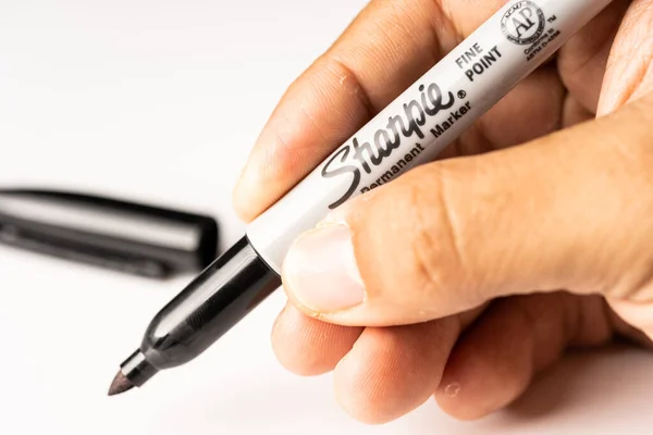 Sharpie Permanent Marker Pen Isolated — Stock Photo, Image