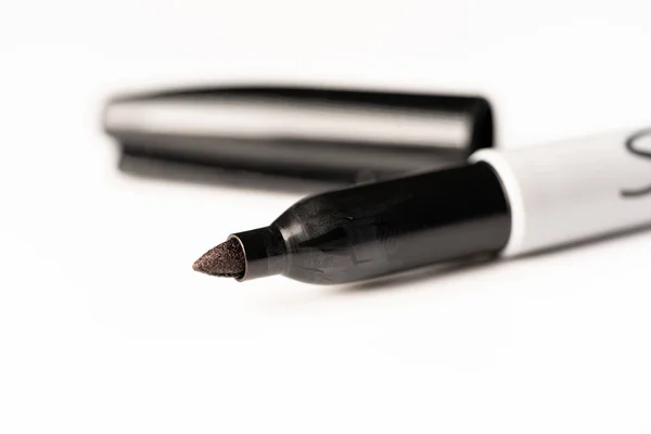 Sharpie Permanente Markeerstift Geïsoleerd — Stockfoto