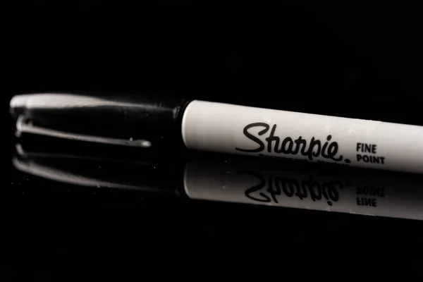 Sharpie Permanent Markör Penna Isolerad — Stockfoto