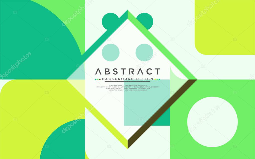 Abstract colorful geometric background with modern shape. Vector graphic illustration