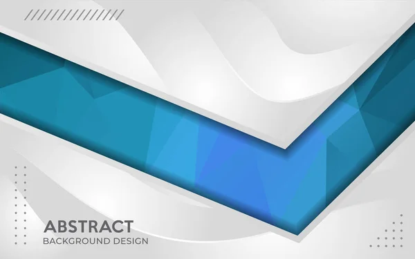 Nowoczesna Dynamiczna Szara Kombinacja Kolorowym Geometrycznym Wzornictwem Tła — Wektor stockowy