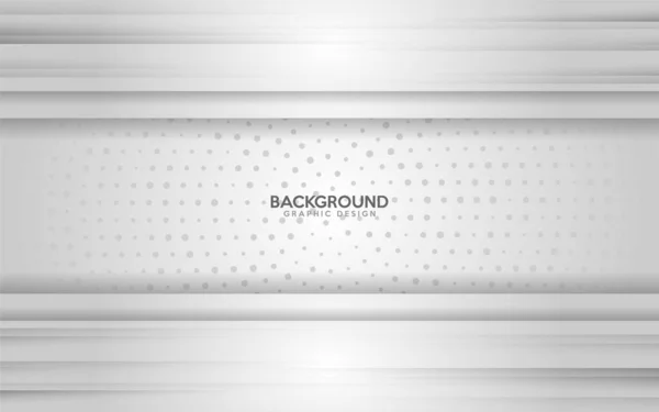 Modern White Gray Gradient Abstract Background Vector Illustration Design — Stock Vector