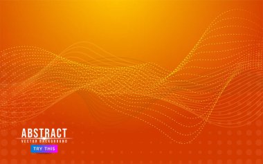 Soyut geometri turuncu arka planı. Modern soyut geometri arka planı. Grafik tasarım ögesi