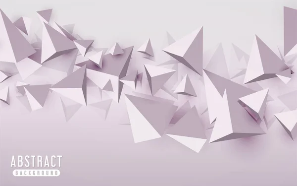 Moderne Bunte Hintergrund Mit Polygonalen Dreieck Set Abstrakte Geometrie Hintergrund — Stockvektor