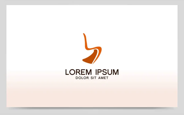 Mobilier Moderne Symbole Logo Design Illustration Vectorielle Modèle Conception Graphique — Image vectorielle