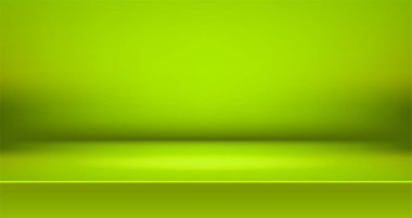 Boş renkli stüdyo odası arka planı, içerik tasarımı için kopya alanı olan ürün ekranı. Vektör grafik illüstrasyonu