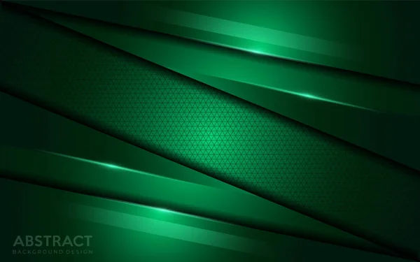 Сучасний Футуристичний Зелений Фон Векторна Графічна Ілюстрація Елемент Графічного Шаблону — стоковий вектор