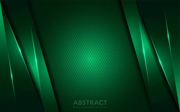 Design Fundo Moderno Futurista Verde Ilustração Gráfica Vetorial Elemento Modelo — Vetor de Stock