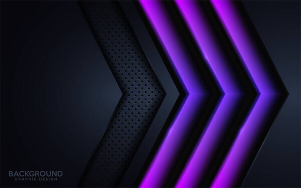 Современный темно-красочный светящийся фон. Векторная графическая иллюстрация. Шаблон графического дизайна
