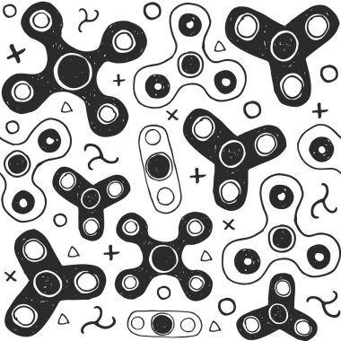 Seamless modeli el spinner oyuncaklar. 