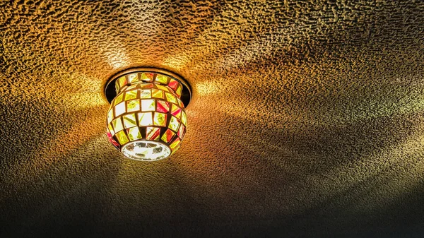 Разноцветная Лампа Элементы Дизайна Интерьера — стоковое фото