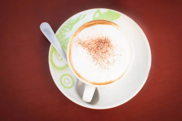 Coffee cup in coffee shop, energy charge on relax times